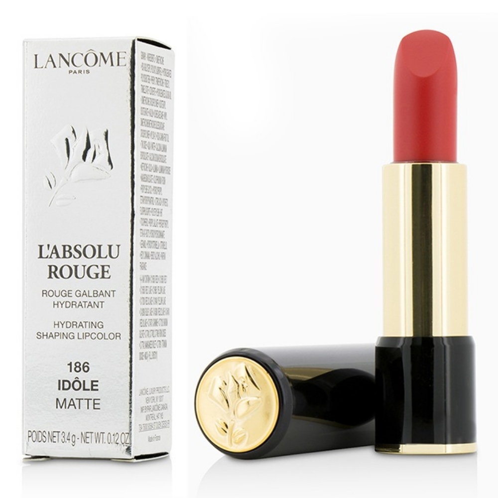 Lancome L'Absolu Rouge Hydrating Shaping Lipcolor #186 Idole Matte
